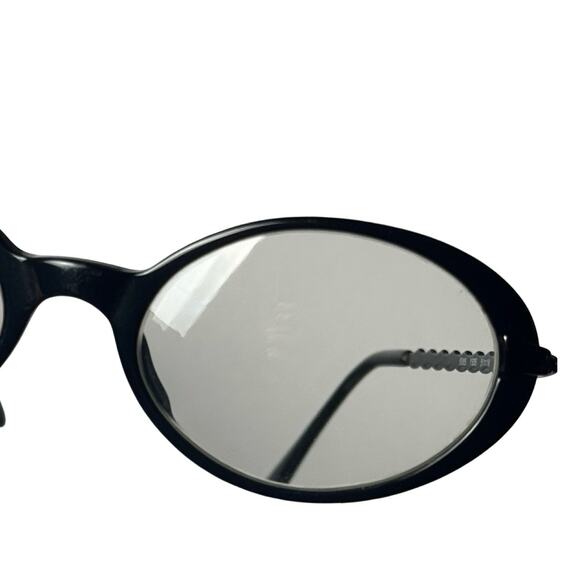 Yves Saint Laurent Eyeglasses 5085 Y505 Black/Gunmetal Oval Frame 53[]18 135 - Picture 5 of 8